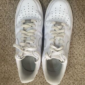 White Nike Air Force One Sneakers